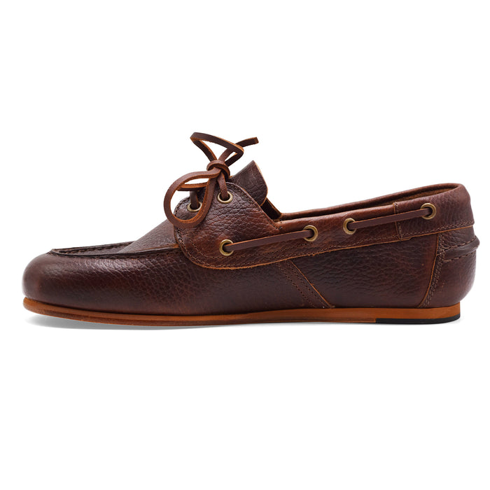 Allacciata Sebago Donna Ispirazione Nautica Owen Tumbled Marrone