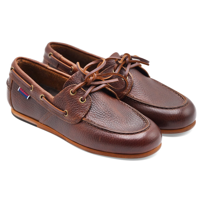 Allacciata Sebago Donna Ispirazione Nautica Owen Tumbled Marrone