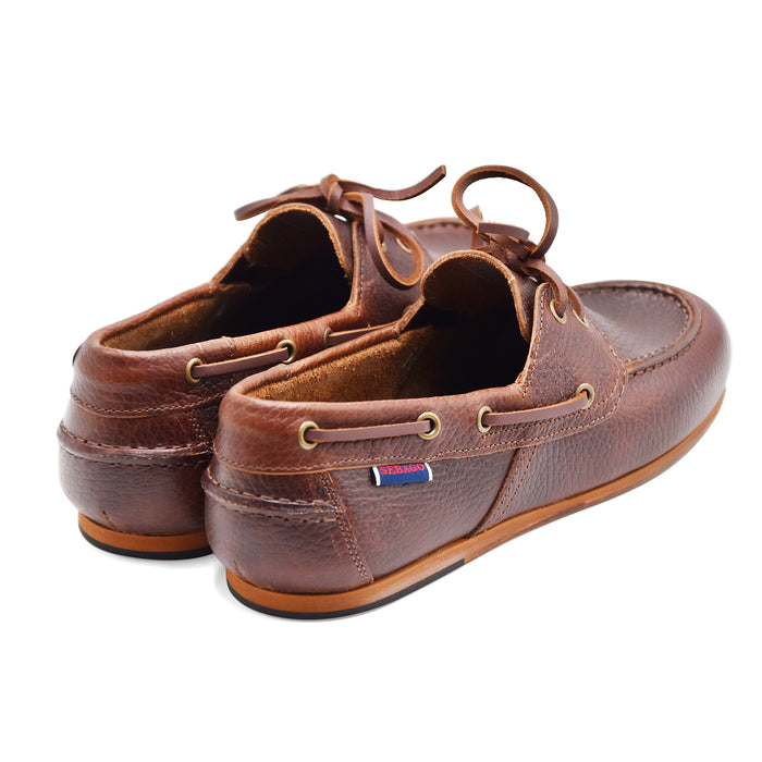 Allacciata Sebago Donna Ispirazione Nautica Owen Tumbled Marrone