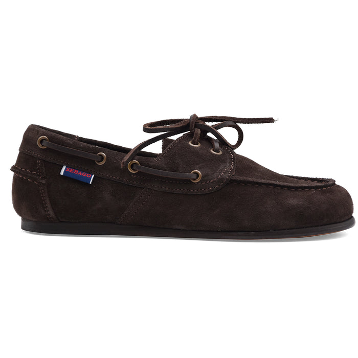 Sebago Scarpe Da Barca Donna In Pelle Scamosciata Marrone OWEN