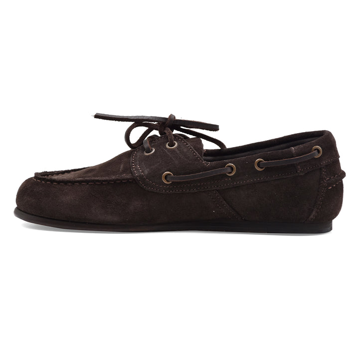 Sebago Scarpe Da Barca Donna In Pelle Scamosciata Marrone OWEN