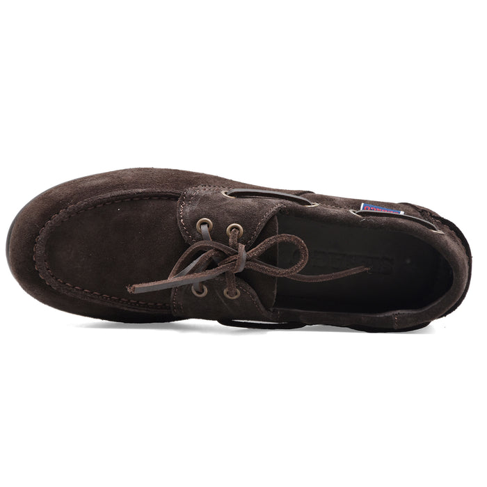 Sebago Scarpe Da Barca Donna In Pelle Scamosciata Marrone OWEN