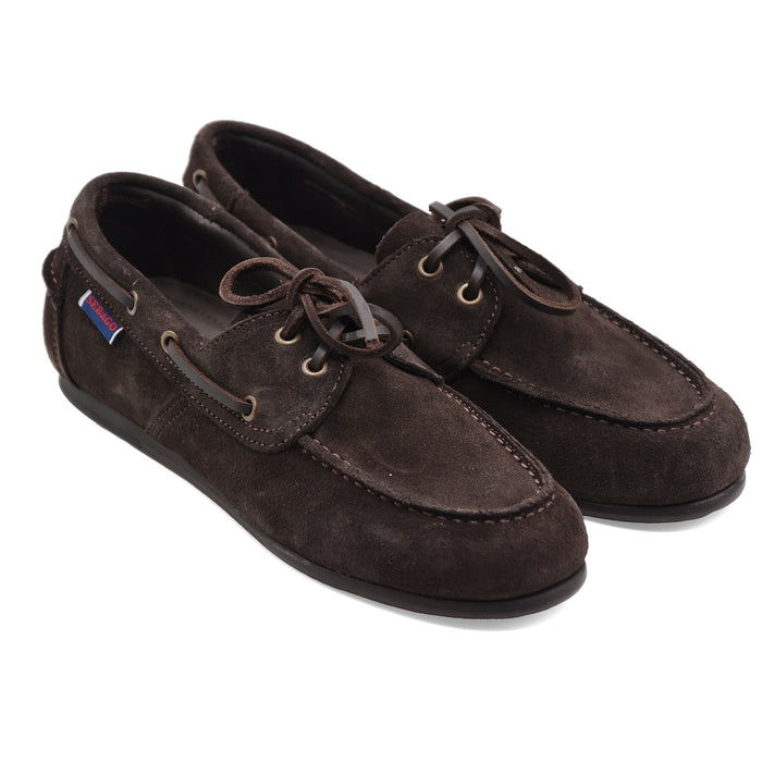 Sebago Scarpe Da Barca Donna In Pelle Scamosciata Marrone OWEN