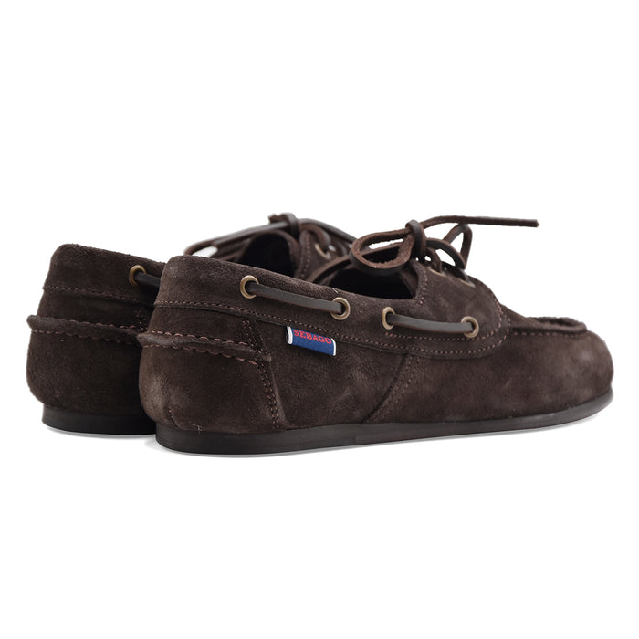Sebago Scarpe Da Barca Donna In Pelle Scamosciata Marrone OWEN