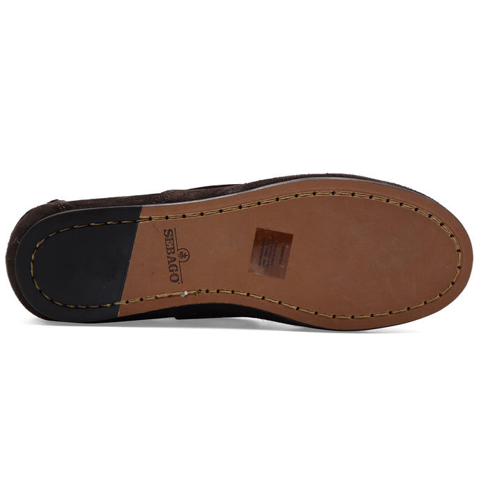 Sebago Scarpe Da Barca Donna In Pelle Scamosciata Marrone OWEN