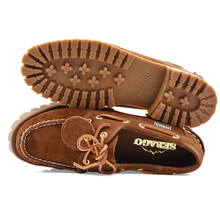 Allacciate Sebago Uomo In Camoscio Cammello RANGER ARTISAN OX