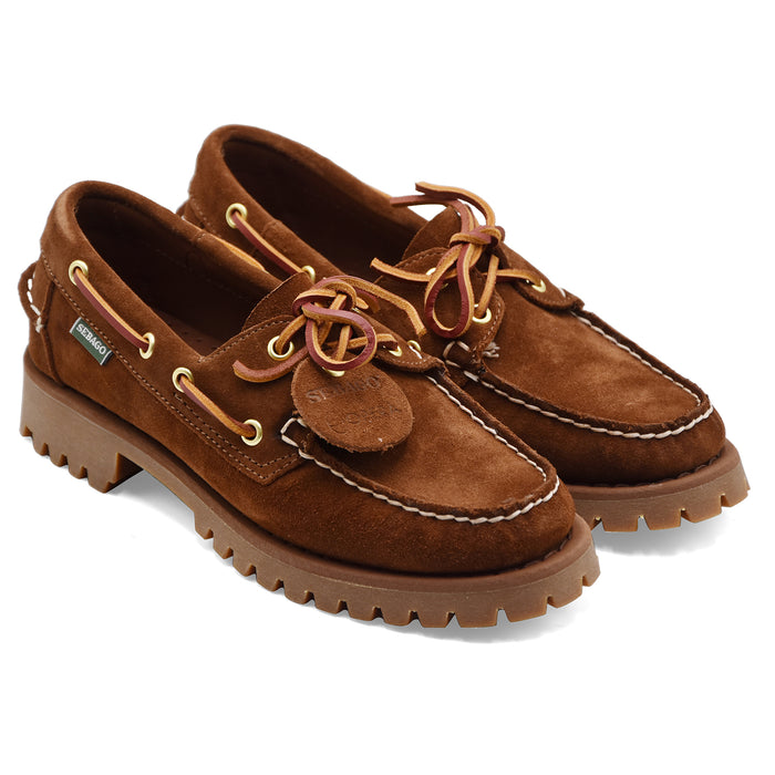 Allacciate Sebago Uomo In Camoscio Cammello RANGER ARTISAN OX