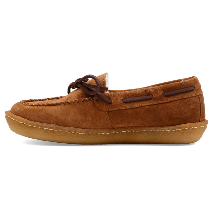Allacciata Sebago Donna Colton Marrone Cognac Pelliccia Interna