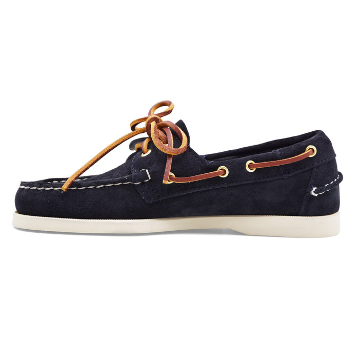 Scarpe Da Barca Uomo Sebago PORTLAND ARTISAN Camoscio Blu Scuro