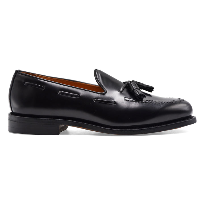 Mocassini Uomo Berwick 1707 In Pelle Nero Nappine Made In Spain