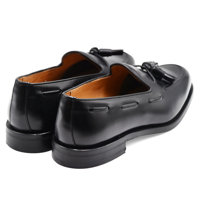 Mocassini Uomo Berwick 1707 In Pelle Nero Nappine Made In Spain