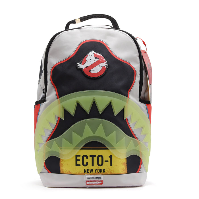 Sprayground Zaino Bianco Nero Ispirato All'Iconico GHOSTBUSTERS