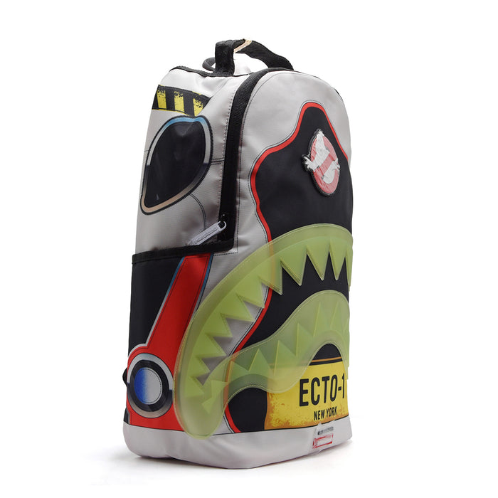 Sprayground Zaino Bianco Nero Ispirato All'Iconico GHOSTBUSTERS