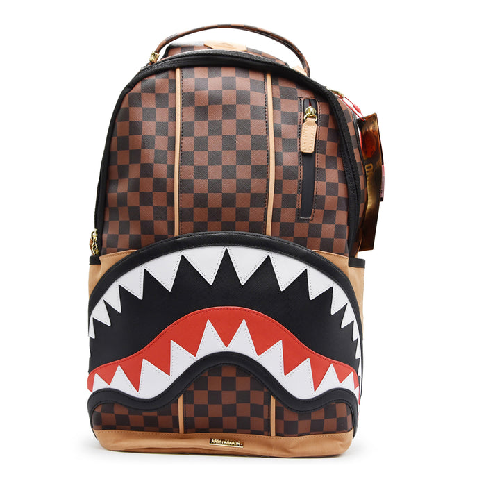 Zaino Sprayground HENNYVILLE Marrone Nero Iconica Scacchiera