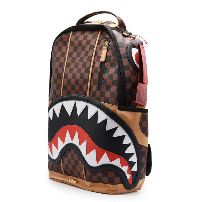Zaino Sprayground HENNYVILLE Marrone Nero Iconica Scacchiera
