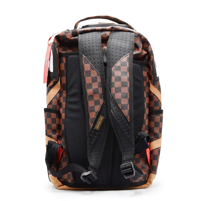 Zaino Sprayground HENNYVILLE Marrone Nero Iconica Scacchiera
