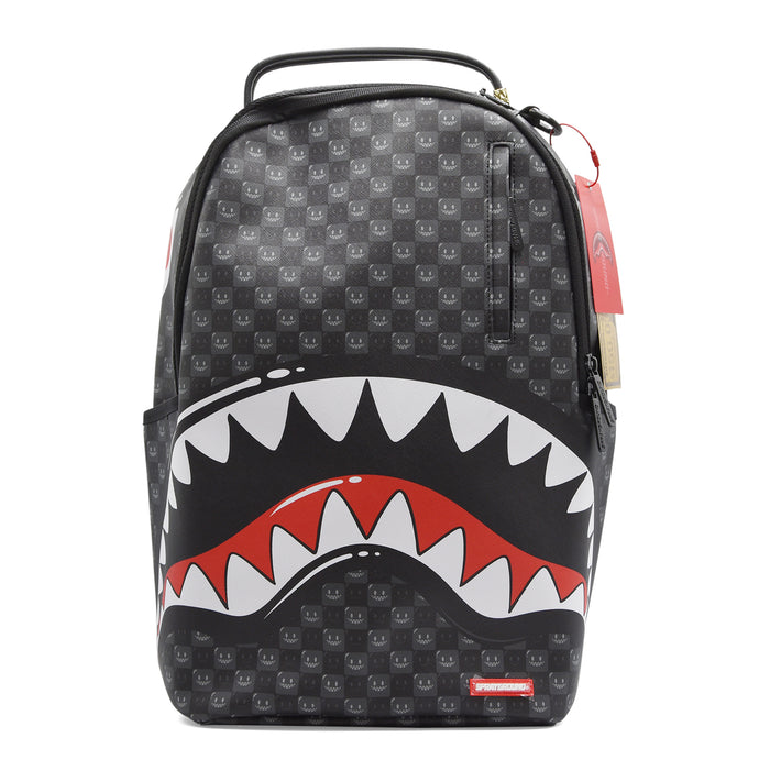 Zaino Sprayground Sharks In Paris Bubbly Black Check Backpack