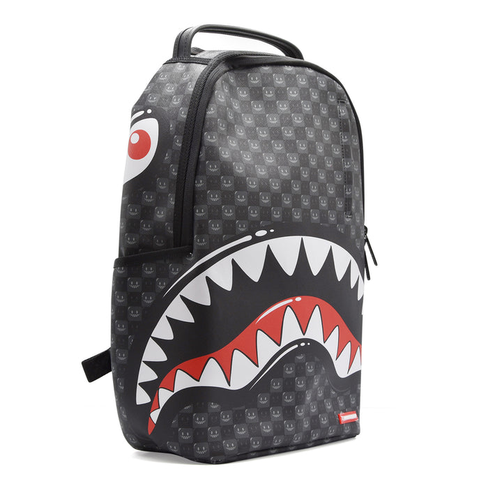 Zaino Sprayground Sharks In Paris Bubbly Black Check Backpack