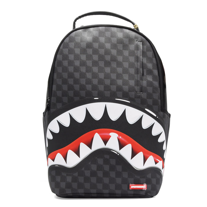 Zaino Sprayground Sharks In Paris Balloon Nero Bianco Iconico