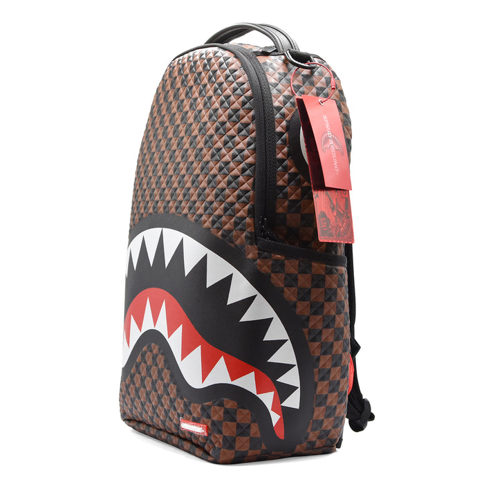 Zaino Sprayground Unisex Crown Jewel Sharks In Paris Marrone
