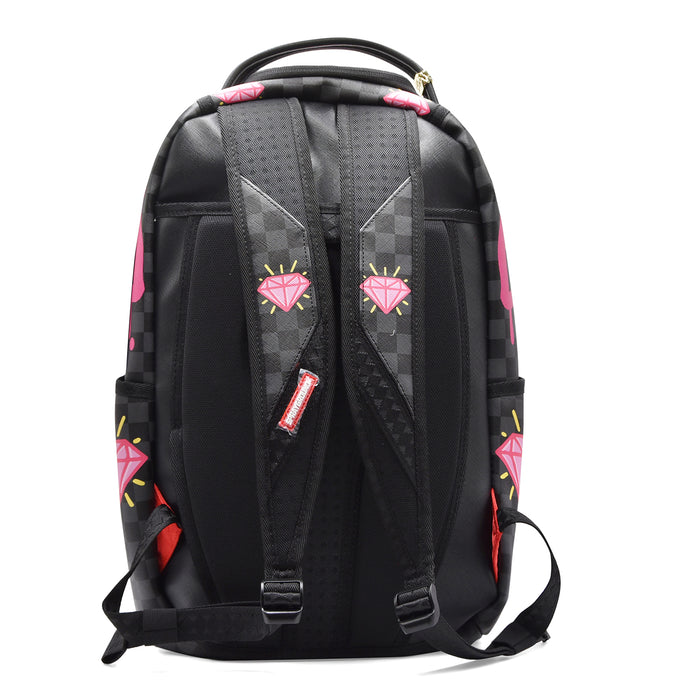 Zaino Sprayground Pink Panther Drippy Diamonds DLXSV Backpack
