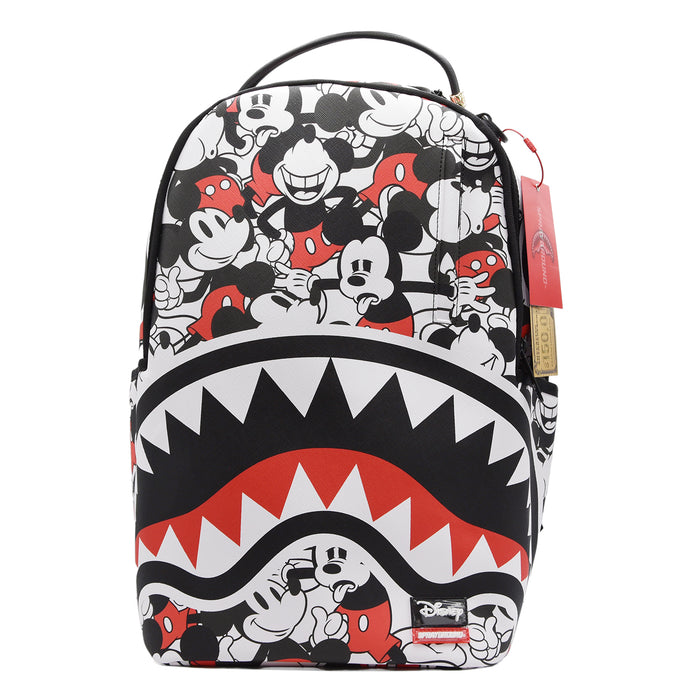 Zaino Sprayground Disney Mickey Mouse Crammed Con Bocca Shark