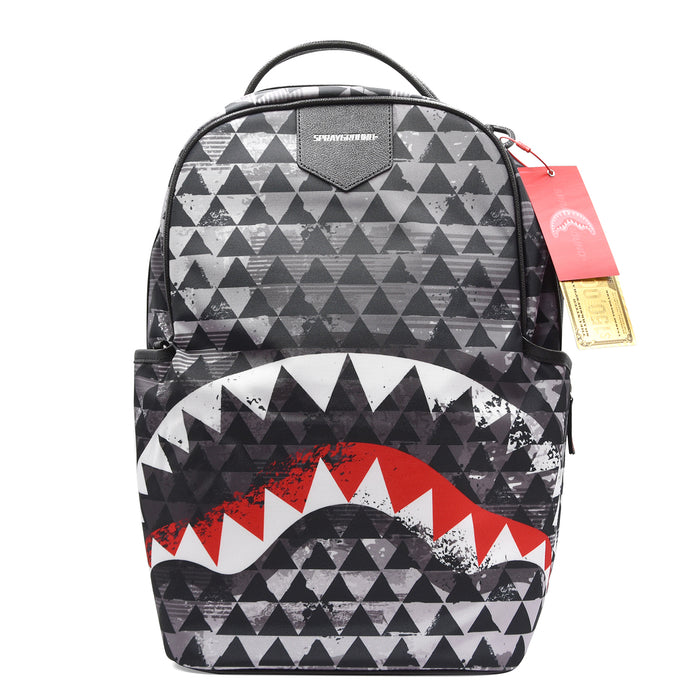 Zaino Sprayground Kahuko Niho Mano Shark Mouth Nero E Grigio