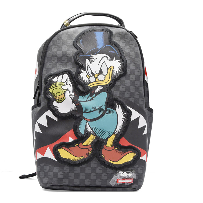 Sprayground Disney Zaino Scrooge Counting Money Ampi Scomparti