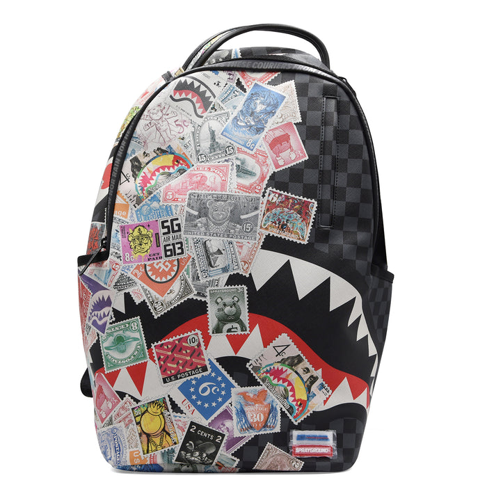 Zaino Sprayground USPS Half Stamps PVC Multicolore Con Stampa
