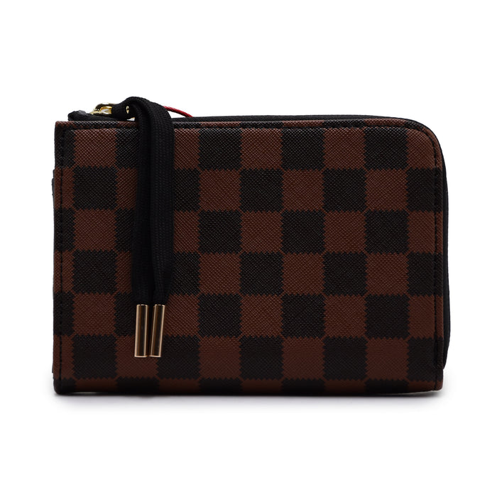 Sprayground SHARKS IN PARIS Black and Brown Pouch with Mouth