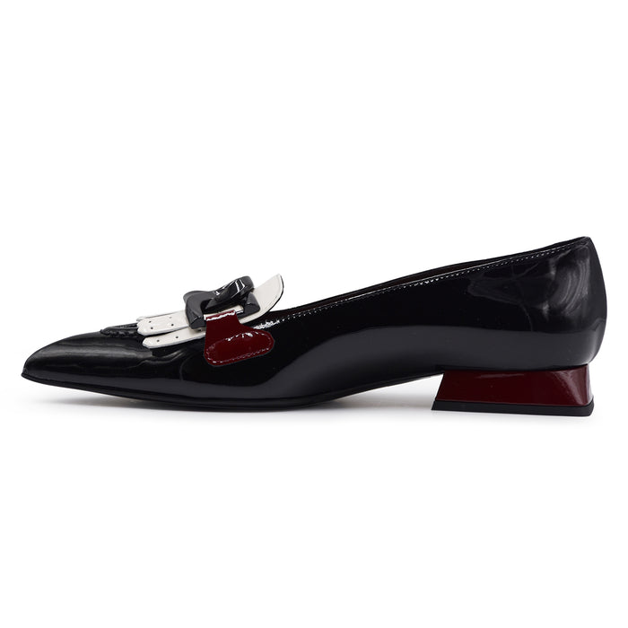 Décolleté Bruglia Milano Donna 9301 Nero In Pelle Verniciata