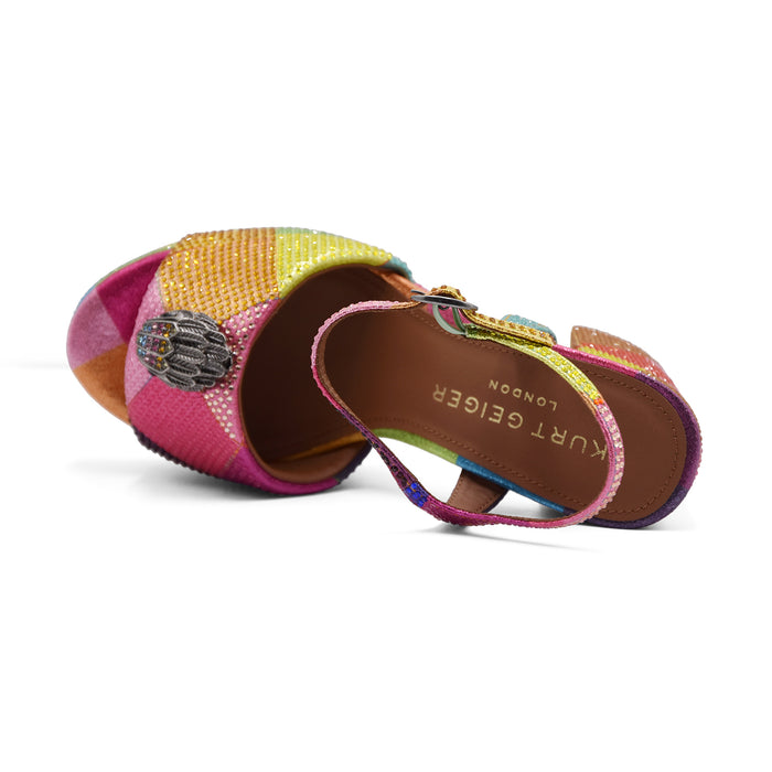 Sandali Donna Kurt Geiger Kensington Platform Heel Multicolor