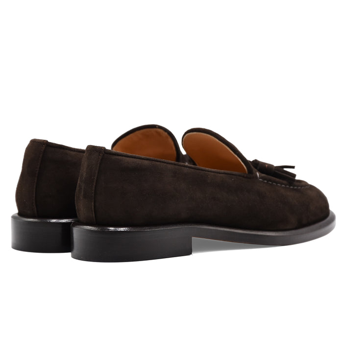 Mocassini Jubilé Donna 9905SL Pelle Scamosciata Testa Di Moro