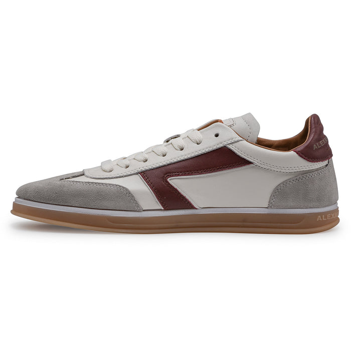 Sneakers Alexander Smith Uomo Thames Bianco Con Inserti Marrone