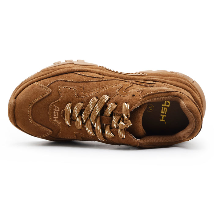 Sneakers Ash Addict Bis Iconica Donna Calf Suede Marrone Land