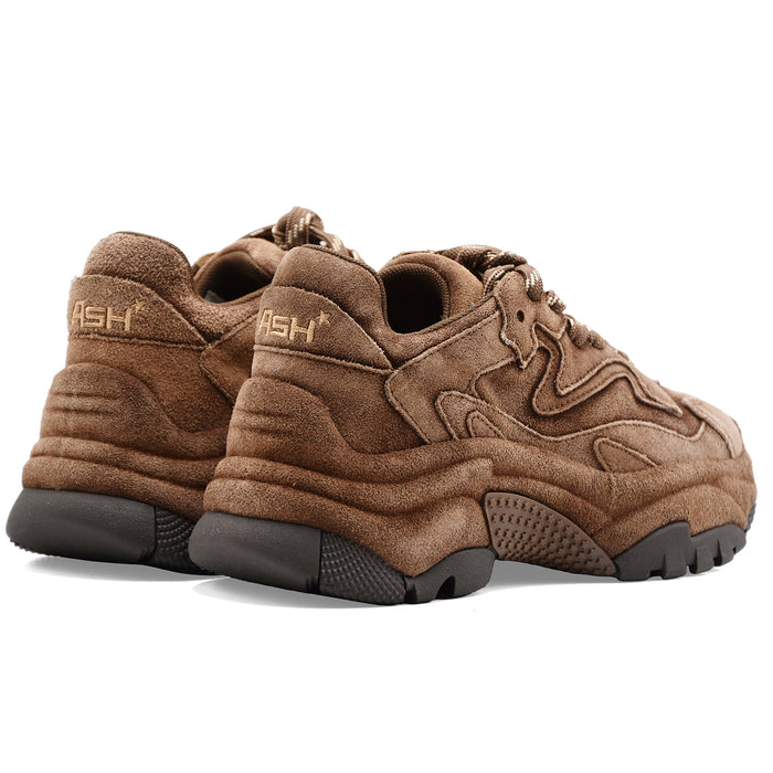 Sneakers Ash Addict Bis Donna Suede Washed Mink Design Chunky