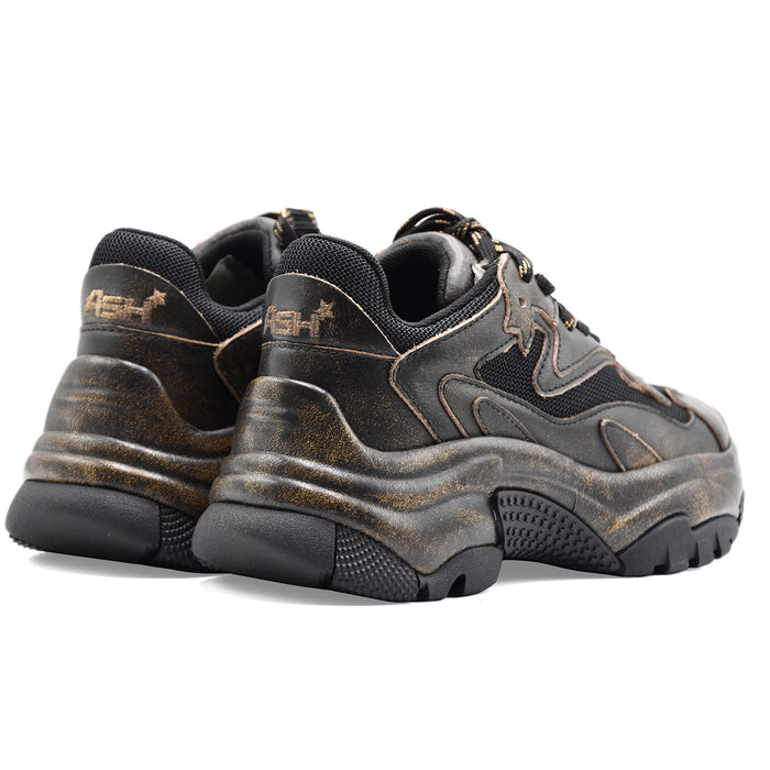 Sneakers Ash Addict Bis Donna Beige Nero Design Contemporaeo