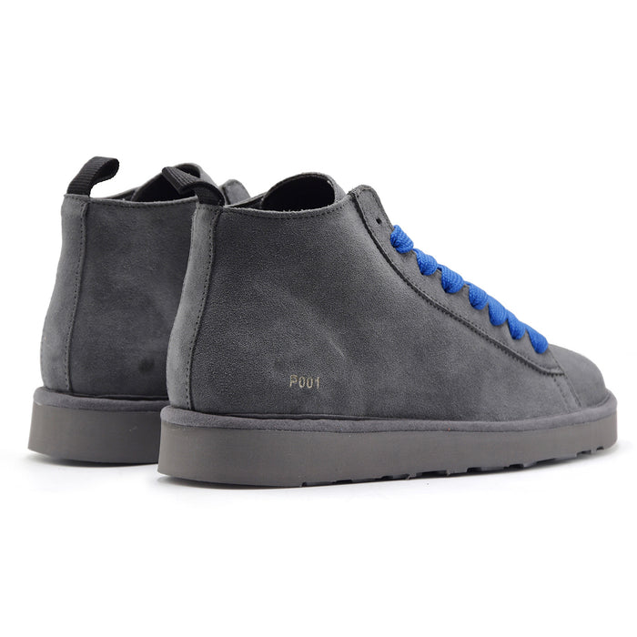 Polacchini Uomo Panchic P001 Grigio Elastici Interni Flessibili