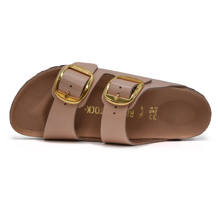 Birkenstock Arizona Sandali Big Buckle Beige Donna
