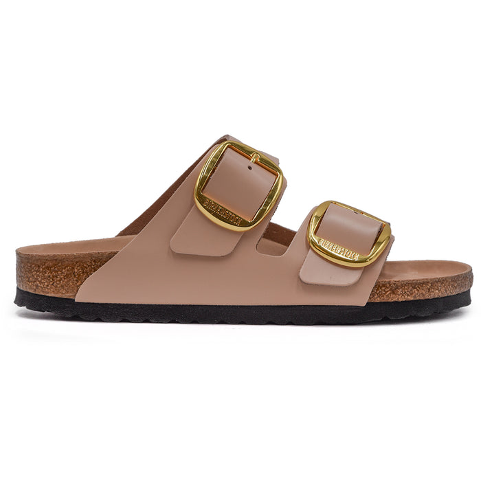 Birkenstock Arizona Sandali Big Buckle Beige Donna
