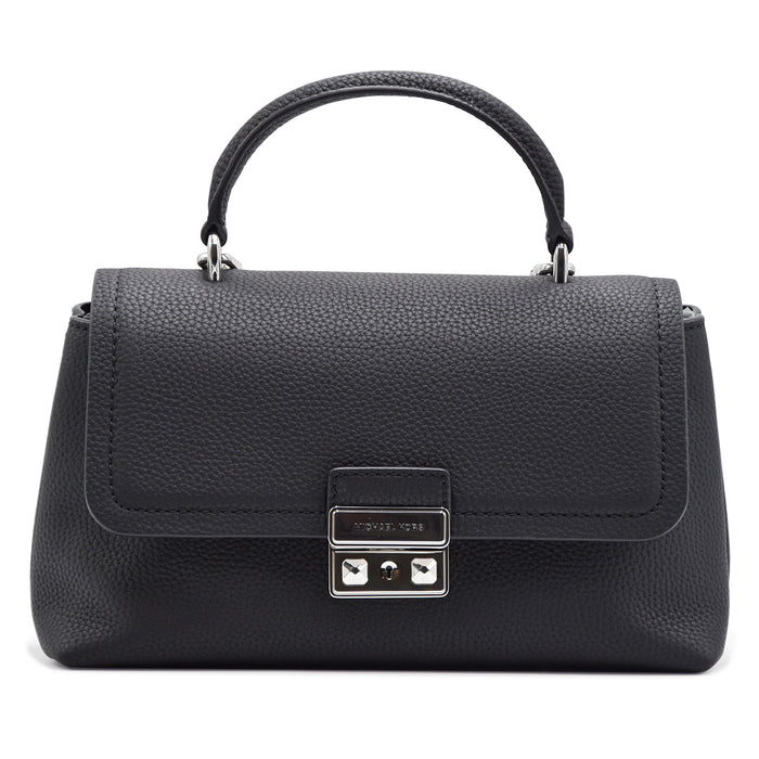 Borsa Donna Michael Kors Tribeca Media Nero Dettagli Argento
