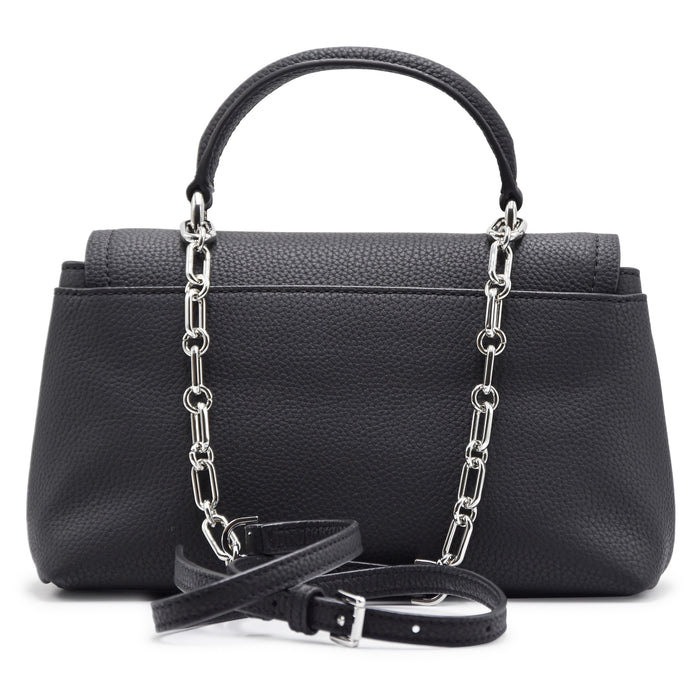 Borsa Donna Michael Kors Tribeca Media Nero Dettagli Argento