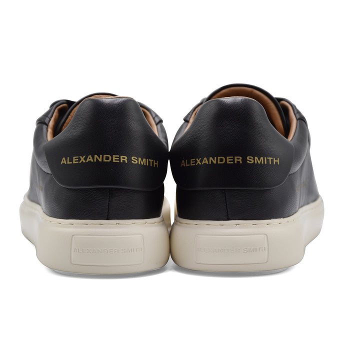 Alexander Smith Soho Men's Black Sneakers with Cosmopolitan Charm
