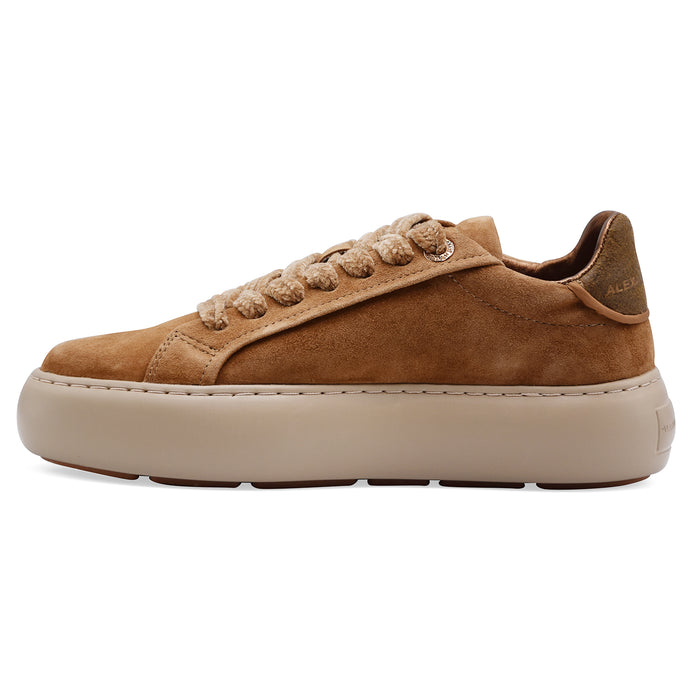 Sneakers Alexander Smith Soho Woman Donna Cognac In Camoscio
