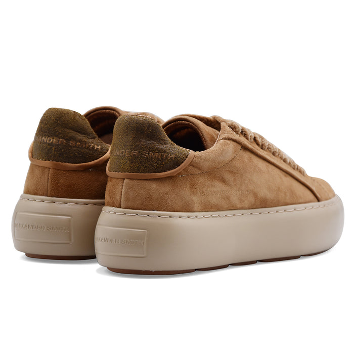 Sneakers Alexander Smith Soho Woman Donna Cognac In Camoscio