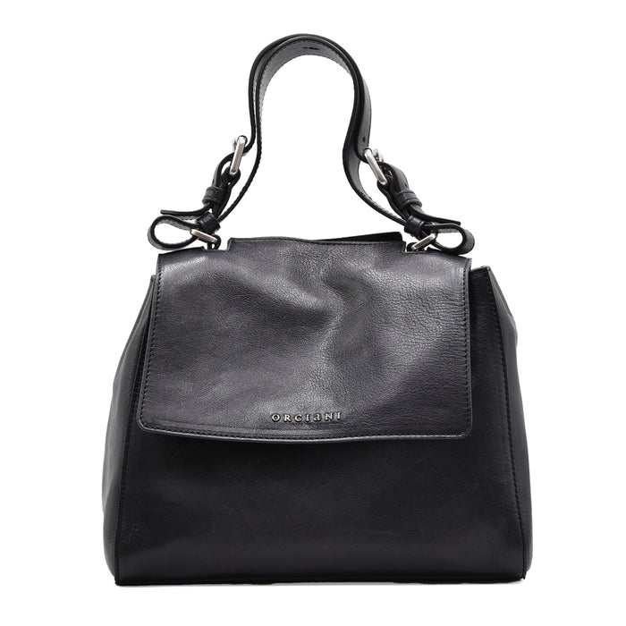 Borsa Orciani Sveva Lagoon Donna Nera Design Essenziale Elegante