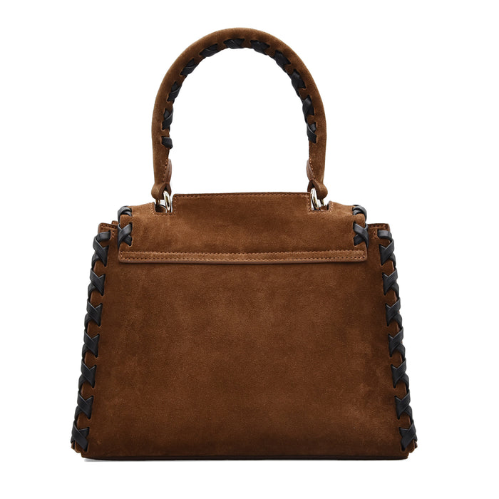 Borsa Donna Orciani Sveva Peach Cross Tabacco Look Ricercati