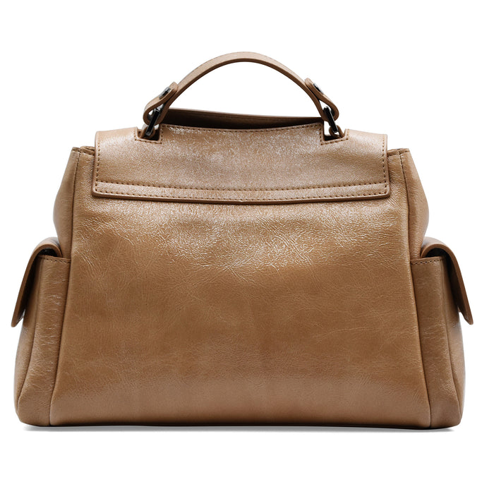 Borsa A Mano Orciani Sveva Stark Small In Pelle Con Tracolla