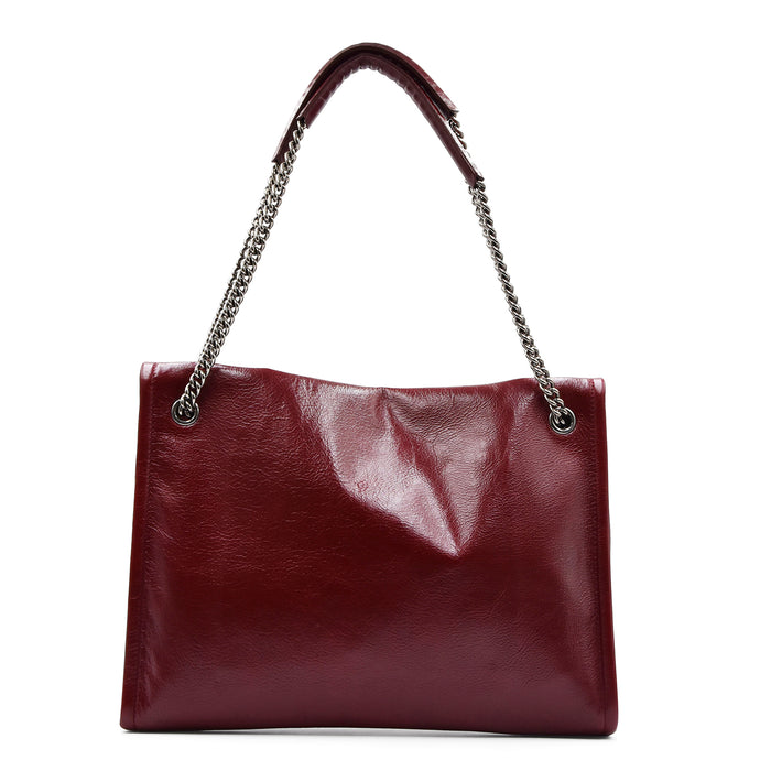 Borsa Orciani Donna Venus Midi Pelle Gotham Chianti Con Tracolla