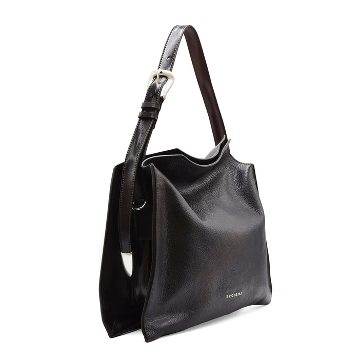 Borsa Donna Orciani Trinity Lagoon Midi Testa Di Moro Elegante
